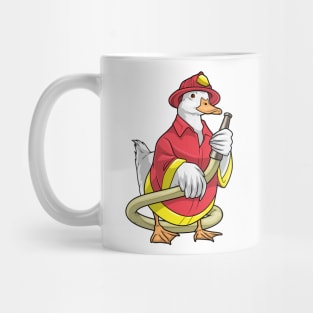 Duck Firefighter Fire hose Fire department Mug